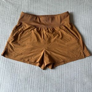 All in Motion Dark Gold Athletic Shorts